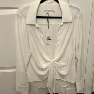 Calvin Klein long sleeve Blouse
